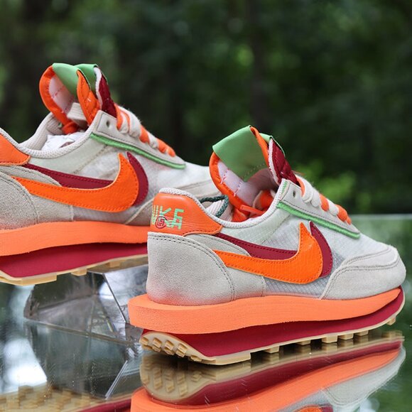 Nike LDWaffle Sacai CLOT Kiss of Death - Picture 12 of 14